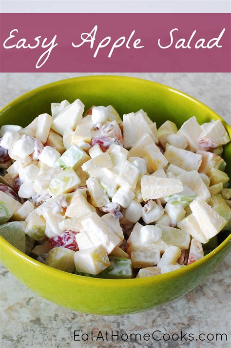 easy-apple-salad-eat-at-home image