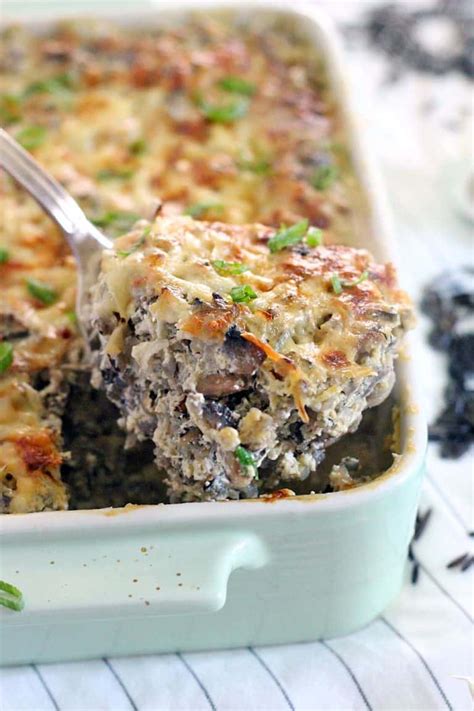 wild-rice-and-mushroom-casserole-bowl-of-delicious image