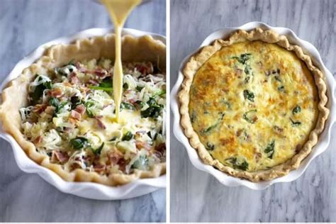 spinach-and-bacon-quiche-tastes-better-from-scratch image