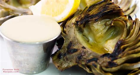 grilled-artichokes-with-tangy-dipping-sauce image