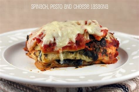 spinach-pesto-and-cheese-lasagna-bon-appetit image