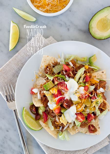 nacho-taco-salad-recipe-foodiecrushcom image