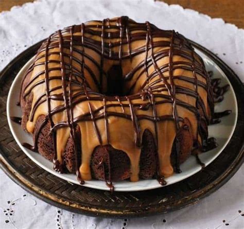 chocolate-peanut-butter-swirl-bundt-cake-betsy-life image