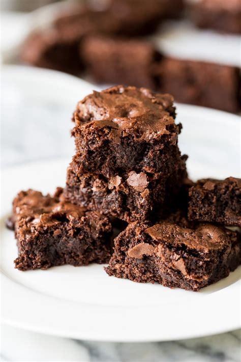 homemade-chocolate-brownies-from-scratch-fudgy image