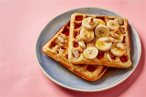 peanut-butter-waffles-recipe-great image
