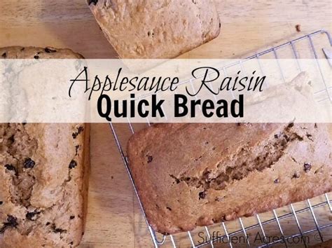 applesauce-raisin-quick-bread-sufficientacrescom image