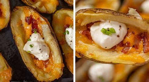 loaded-potato-skins-dinner-then-dessert image