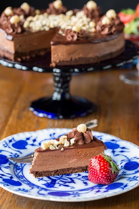 chocolate-hazelnut-mousse-cake-recipe-girl image