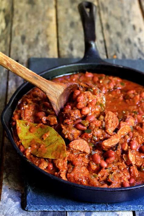 chorizo-red-beans-and-rice-recipe-from-a-chefs-kitchen image