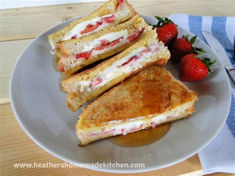 strawberries-cream-stuffed-french-toast-heathers image