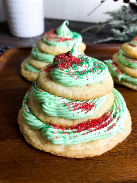 super-easy-christmas-tree-cookie-stacks-recipe-diaries image