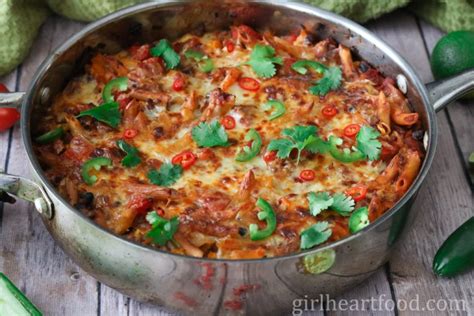 chili-pasta-bake-recipe-girl-heart-food image
