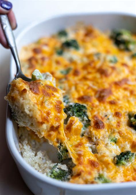 30-minute-broccoli-cheese-rice-casserole image