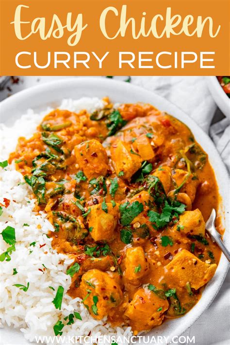 easy-chicken-curry-nickys-kitchen-sanctuary image
