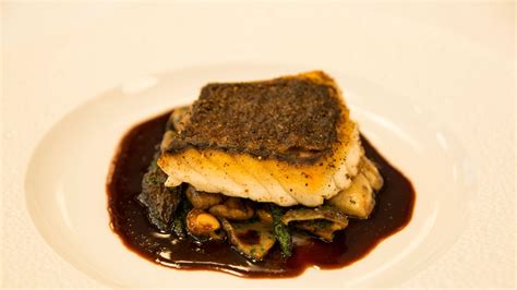 eric-riperts-red-snapper-and-morels-in-port-reduction image