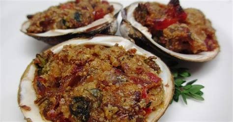 10-best-baked-stuffed-clams-recipes-yummly image