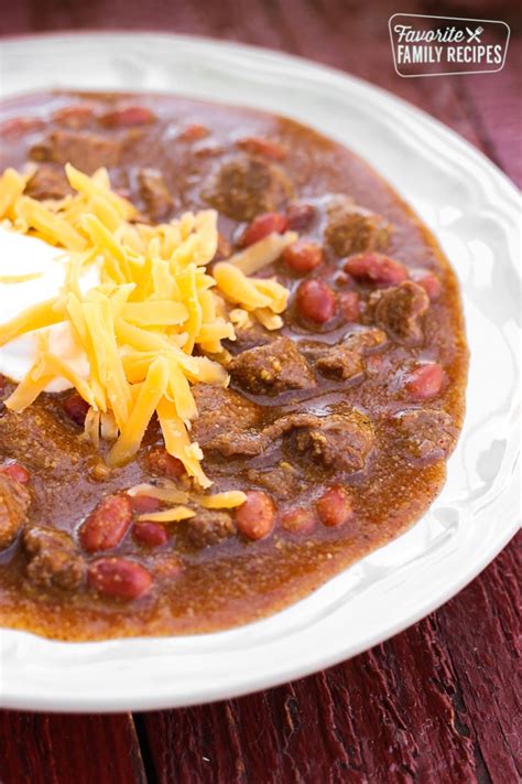 texas-chili-with-big-tender-beef-slices-favorite-family image