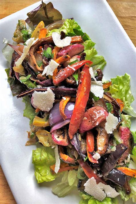 roasted-vegetable-and-herb-salad-recipe-foodal image