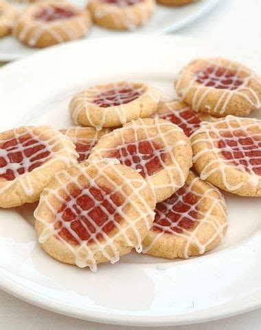thumbprint-cookies-raspberry-almond-shortbread image