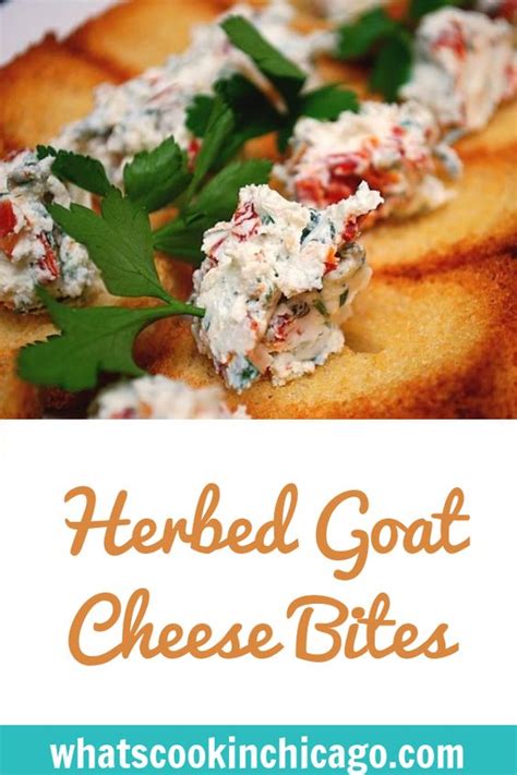 herbed-goat-cheese-bites-whats-cookin-chicago image