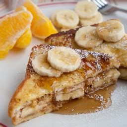 peanut-butter-banana-french-toast-bigoven image