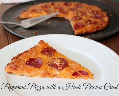 pepperoni-pizza-made-with-a-hash-brown-pizza-crust image