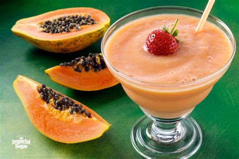 papaya-passion-smoothie-imperial-sugar image