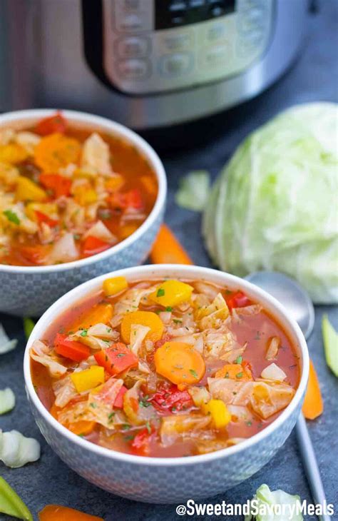 instant-pot-cabbage-soup-recipe-sweet-and-savory image