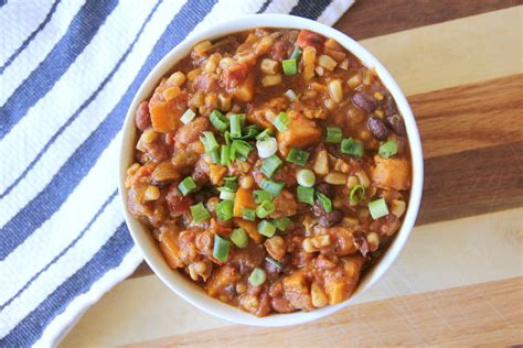 slow-cooker-vegetarian-chili-with-sweet-potatoes image