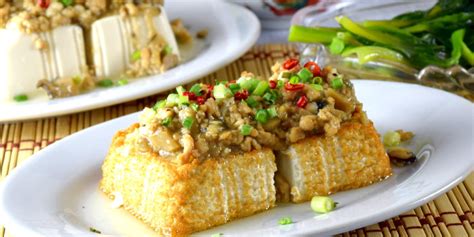 tofu-with-minced-pork-taste-of-asian-food image