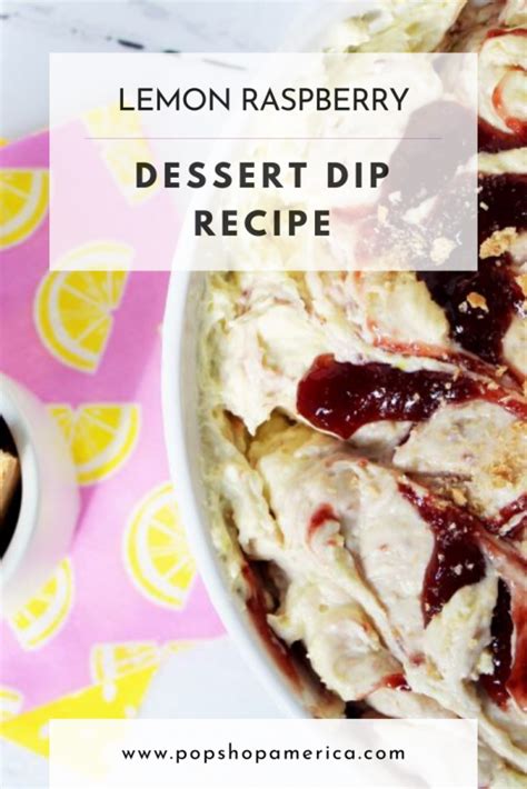 lemon-raspberry-dessert-dip image