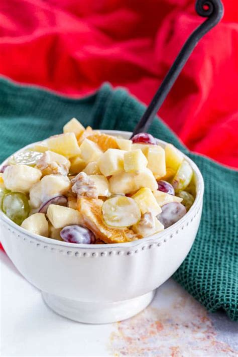 creamy-waldorf-fruit-salad-with-yogurt-dressing image