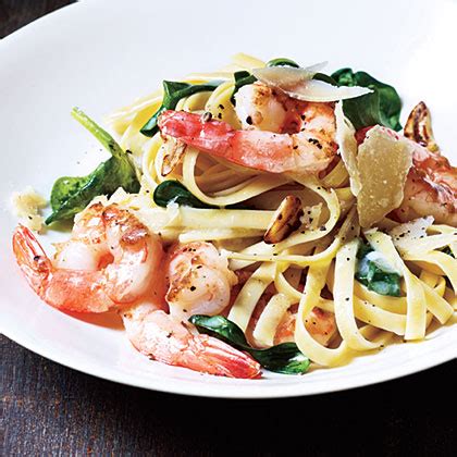 shrimp-fettuccine-with-spinach-and-parmesan image