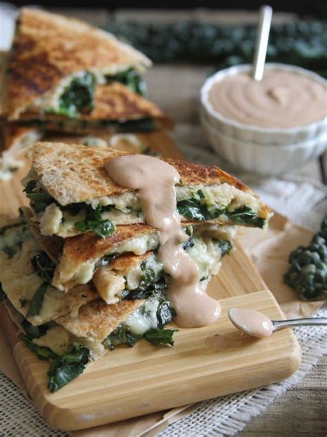 white-bean-and-kale-quesadillas-running-to-the-kitchen image