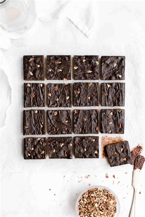 healthy-fudgy-dark-chocolate-nut-brownies-amys image
