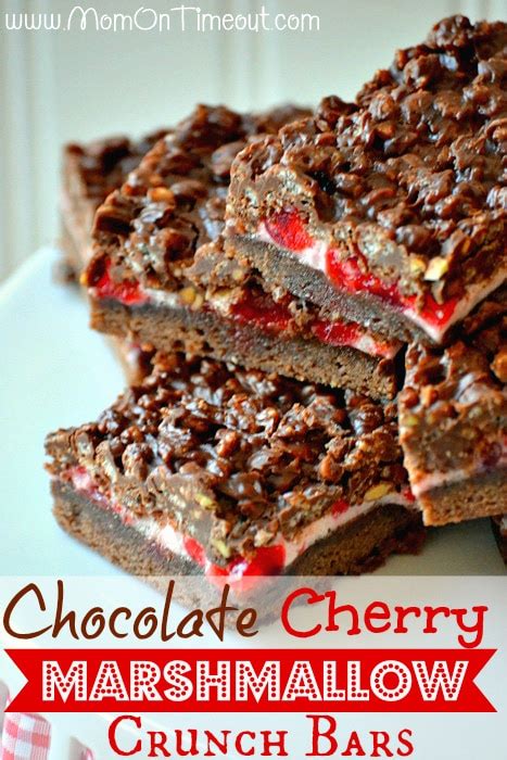 chocolate-cherry-marshmallow-crunch-bars-mom-on image