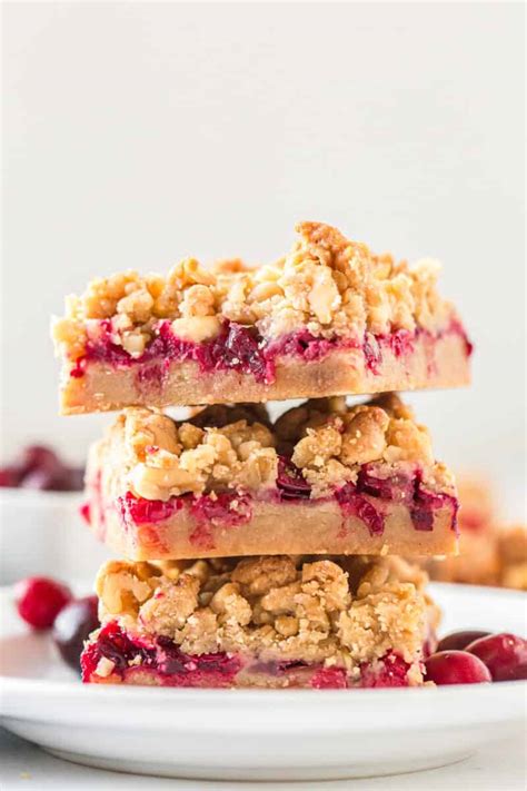 cranberry-bars-easy-dessert image