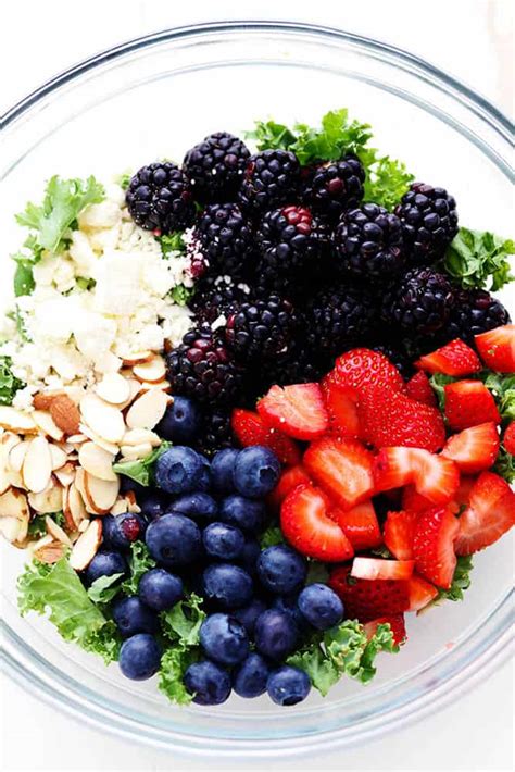 triple-berry-kale-salad-with-creamy-strawberry image