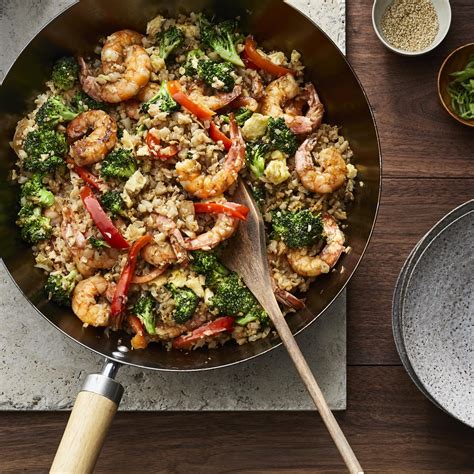 shrimp-cauliflower-fried-rice-recipe-eatingwell image