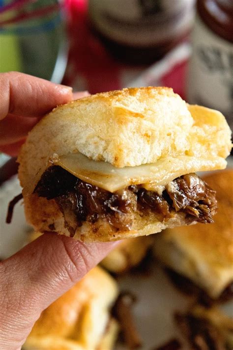 instant-pot-brisket-sliders-with-caramelized-onions image