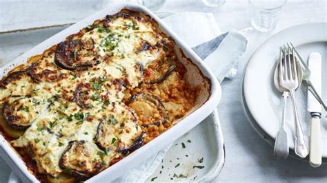 vegetarian-moussaka-recipe-bbc-food image