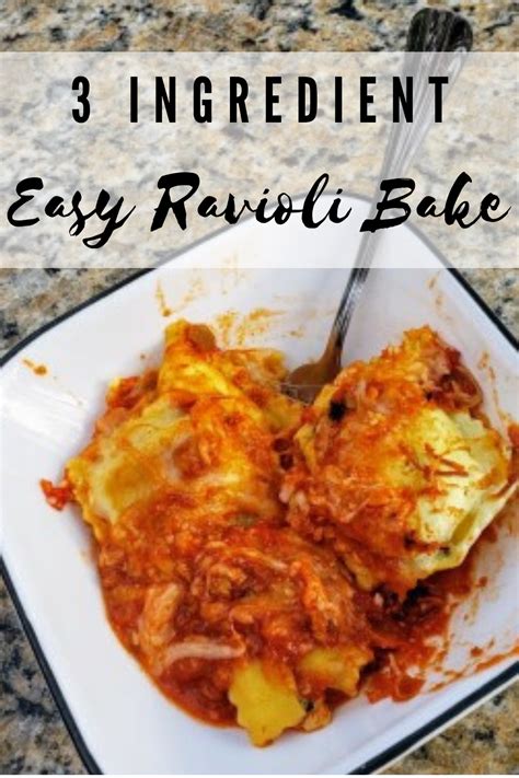 recipe-3-ingredient-easy-ravioli-bake-mom-and-more image