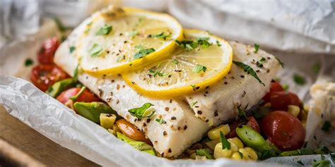 roasted-halibut-in-parchment-recipe-traeger-grills image