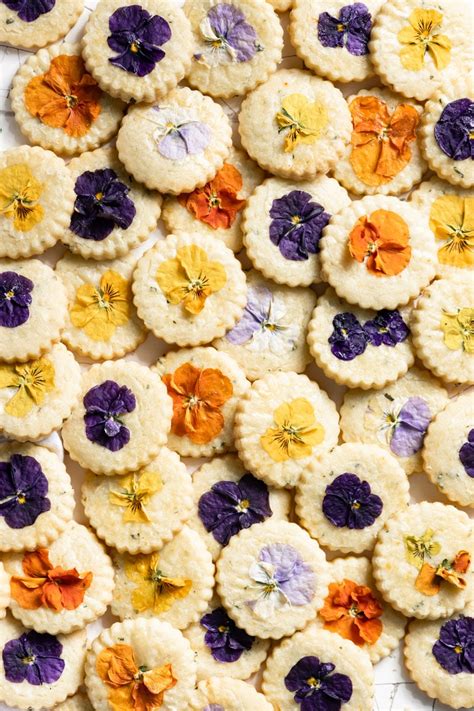 edible-flower-cookies-two-cups-flour image