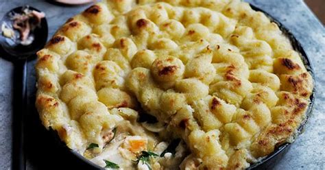 fish-pie-recipe-with-piped-potato-gourmet-traveller image