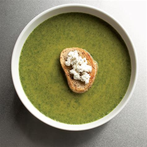 spinach-goat-cheese-bisque image