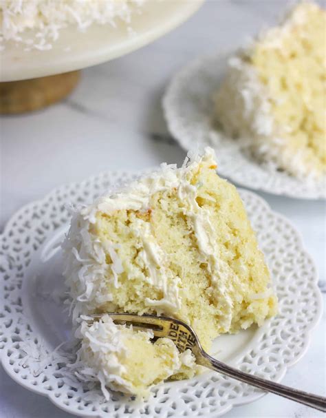 the-best-coconut-cake-recipe-with-coconut-frosting image