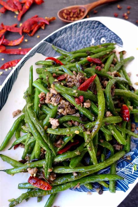 sichuan-dry-fried-green-beans-干煸四季豆-red-house image