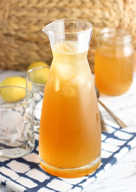 lemon-ginger-iced-green-tea-with-honey-my image