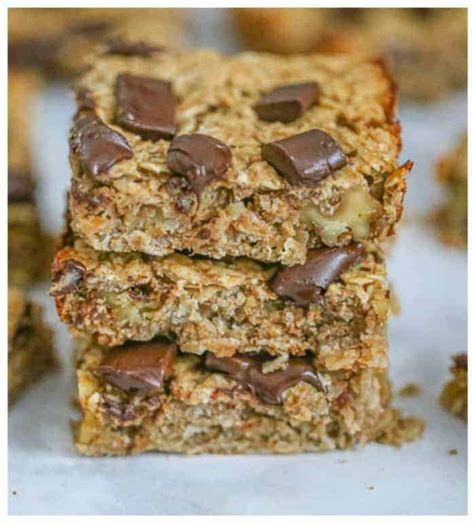 healthy-chunky-monkey-oatmeal-bars-the-baking image
